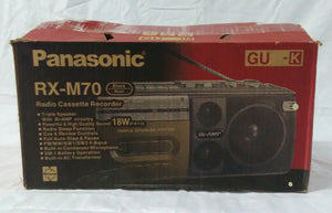 Panasonic : Rx - M 70 " Radio Cassette Recoder "