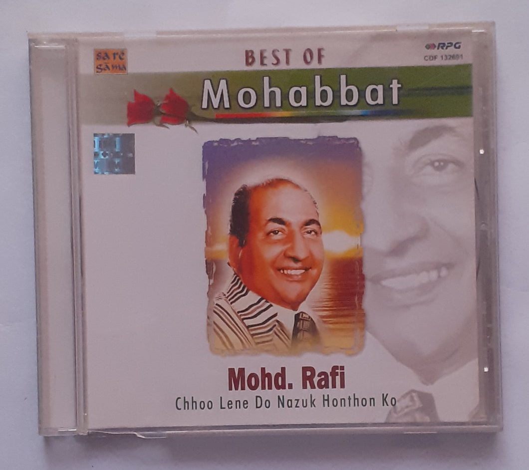 Best Of Mohabbat - Mohd. Rafi  