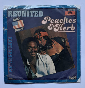 Reunited - Peaches & Herb " Top US - Disco - Hit " ( EP , 45 RPM )