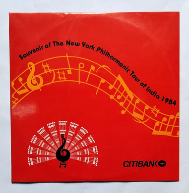 Souvenir Of The New York Philharmonic Tour Of India 1984 