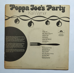 Poppa Joe's Party - Kai Warner " LP , 33/ RPM "