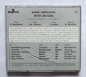 Sruthi Laya Sudha - Kadri Gopalnath " Saxophone "