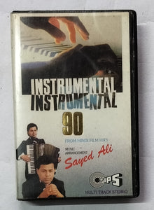 Instrumental 90 - From Hindi Film Hits " Music : Arrangement " Sayed Ali