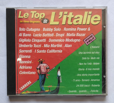 Le Top De L'Italia - 24 Titres Originaux