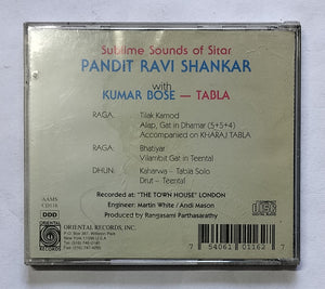 Sublime Sounds Of Sitar - Pandit Ravi Shankar