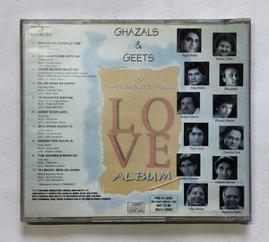 Ghazals & Geets An Unforgettable - Love Album  - 1