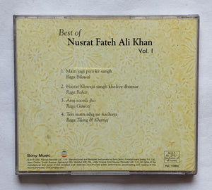 Soul Of Sufi Music - Best Of Nusrat Fateh Ali Khan " Vol : 1 "