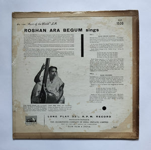 Roshan Ara Begum Sings -            Shudh Kalyan also Shankra