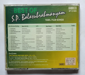 Best Of S. P. Balasubrahmanyam " Tamil Film Song "