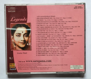 Legends - Geeta Dutt " Vol : 1"
