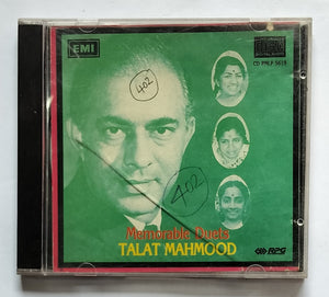 Memorable Duets - Talat Mahmood