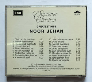 Supreme Collection - Greatest Hits Noor Jehan