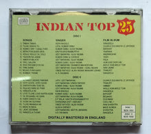 India Top 25 " Hindi Film Hits Songs " CD 1&2