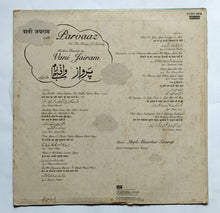 Parvaaz - On The Wings Of Melody " Modern Ghazals By Vani Jairam "