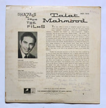 The Love Songs Of Talat Mahmood ( Ghazals From The Films ) Hindi