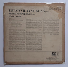 Raga Yaman - Ustad Vilayat Khan " Sitar " Manik Rao Popatkar " Tabla "