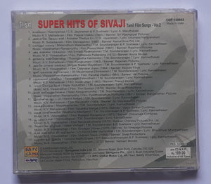 Super Hits Of Sivaji " Tamil Film Songs - Vol  : 2 "