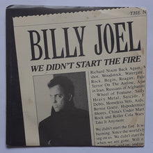 Billy Joel - We Didn't Start The Fire " EP , 45 RPM "