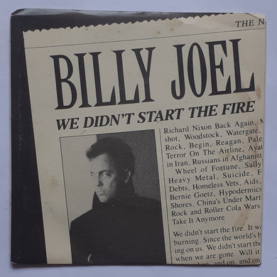 Billy Joel - We Didn't Start The Fire 