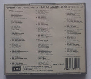The Golden Collection - Talat Mahmood " 2 CD Pack "