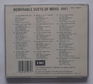 Memorable Duets Of Mohd. Rafi