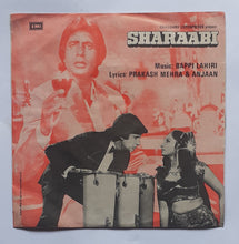 Sharaabi " EP , 45 RPM " Music : Bappi Lahiri