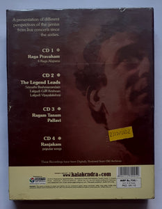 Fourmost - Lalgudi G. Jayaraman " Celebrating 80 Years Of  Musical Genius " Special 4 CD  Pack  Limited Edition