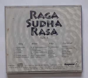 Raga Sudha Rasa Vol . 1 " Classical Vocal  "