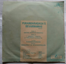 Purandarasas Devarnamas ( Kannada ) T. N. Seshagopalan ( EP 45 RPM )