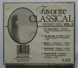 Favorite Classical Overtures - Vol :2