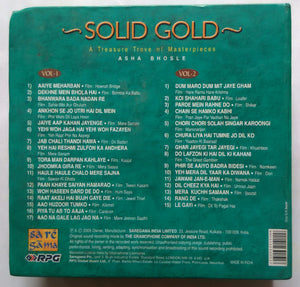 Solid Gold A Treasure Trove Of Masterpieces Asha Bhosle ( 2 CD collection )