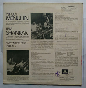 Wedt Meets East : Yehudi Menuhin & Ravi Shankar Album 2