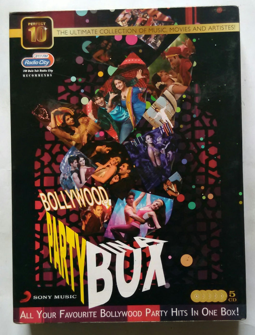 Bollywood Party In A Box ( 5 CD Peck )
