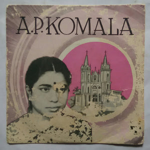 A . P . Komala ' Christian Song ' ( EP 45 RPM )