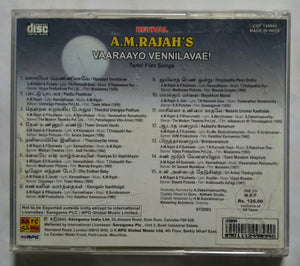 A. M. Rajah's - Vaaraayo Vennilavae ( Tamil Film Songs )