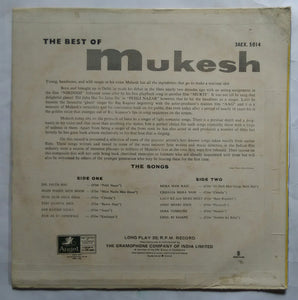 The Best of Mukesh " Hindi Film Songs "