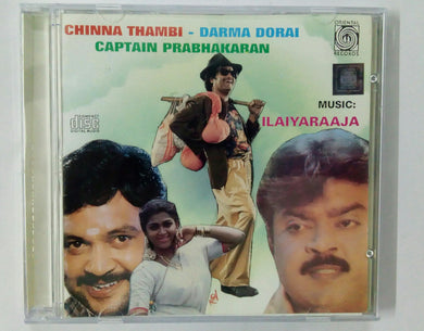 Buy tamil oriental audio cd of Chinna Thambi, Dharma Durai and Captain Prabhakaran online from avdigitals