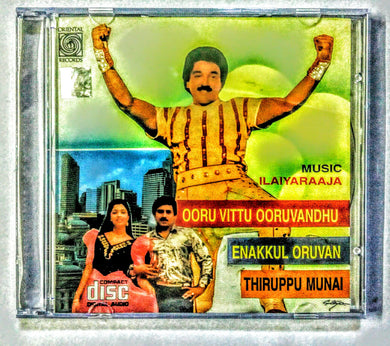 Buy tamil oriental audio cd of Ooru Vittu Ooru Vandhu, Enakkul Oruvan and Thiruppu Munai online from avdigitals