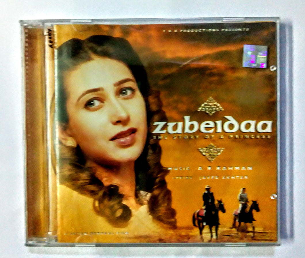 Buy Hindi audio cd of Zubeidaa online from avdigitals. AR Rahman Hindi audio cd online.