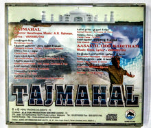 Buy Tamil audio cd of Tajmahal and Aasayil Oru Kadithama online from avdigitals. AR Rahman Tamil audio cd online.