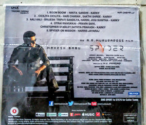 Buy tamil audio cd of Spyder online from avdigitals.com