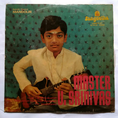 Mandolin Master U. Srinivas