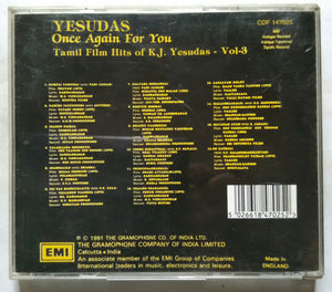 Yesudas Once Again For You ( Tamil Film Hits Of K. J.  Yesudas-Vol 3
