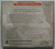 ( The Golden Collection ) Commemorating The 80 th Birthday Of Smt. M. S. Subbulakshmi