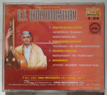 Sangeetha Kalanidhi G. N. Balasubramaniam Classical Live Concert