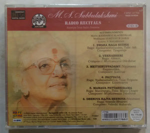 M. S. Subbulakshmi ( Radio Recitals Disc 3 )