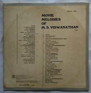 Movie Melodies Of M. S. Viswanathan Tamil Films