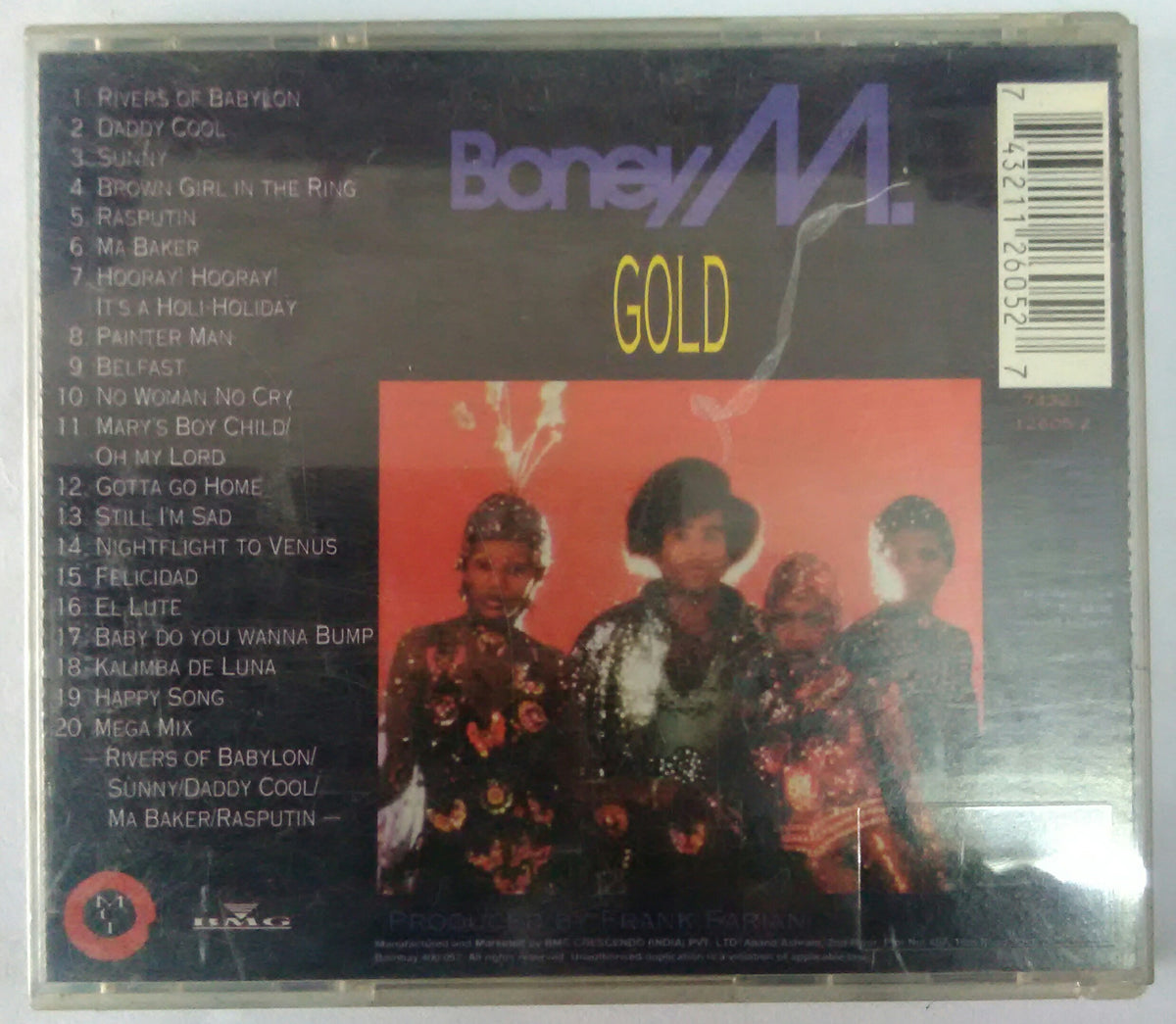 Boney M ( Gold 20 Super Hits ) – AVDigital