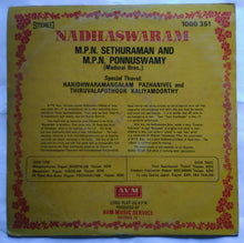 Nadaswaram M. P. N. Sethuraman & Ponnusamy  ( Madurai Bros ) Special Thavil Haridhwaramangalam Pazhanivel & Thiruvalaputhoor Kaliyamoorthy