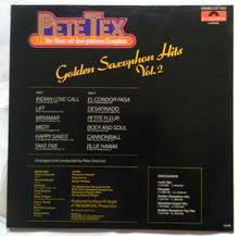 Pete Tex ( Der Mann Mit dem Golden Saxophone ) Goldan Saxophone Hits Vol ii